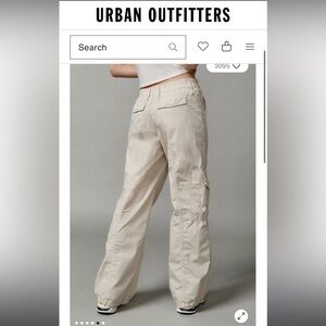 Urban Outfitters BDG Y2K Low-Rise Cargo Pant- Neutral